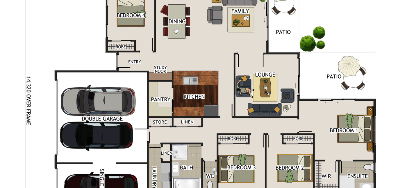 Bayston Coloured Floor Plan