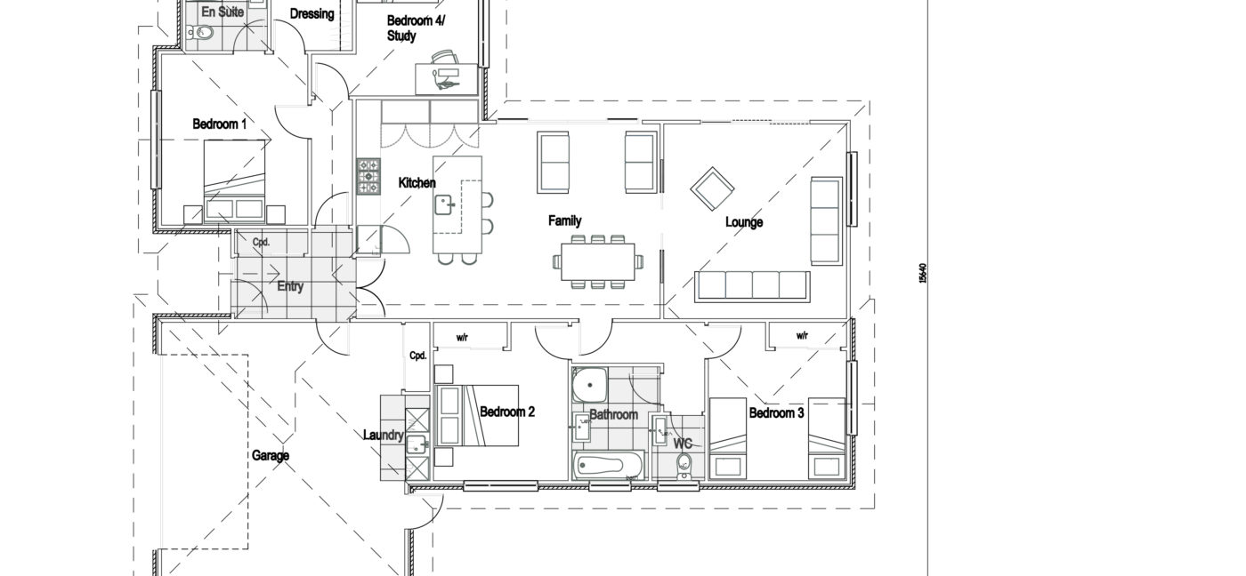 Pihoihoi 4 Bedroom Plan