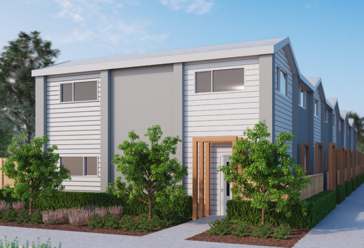 Image Exterior Render 295 Armagh Street